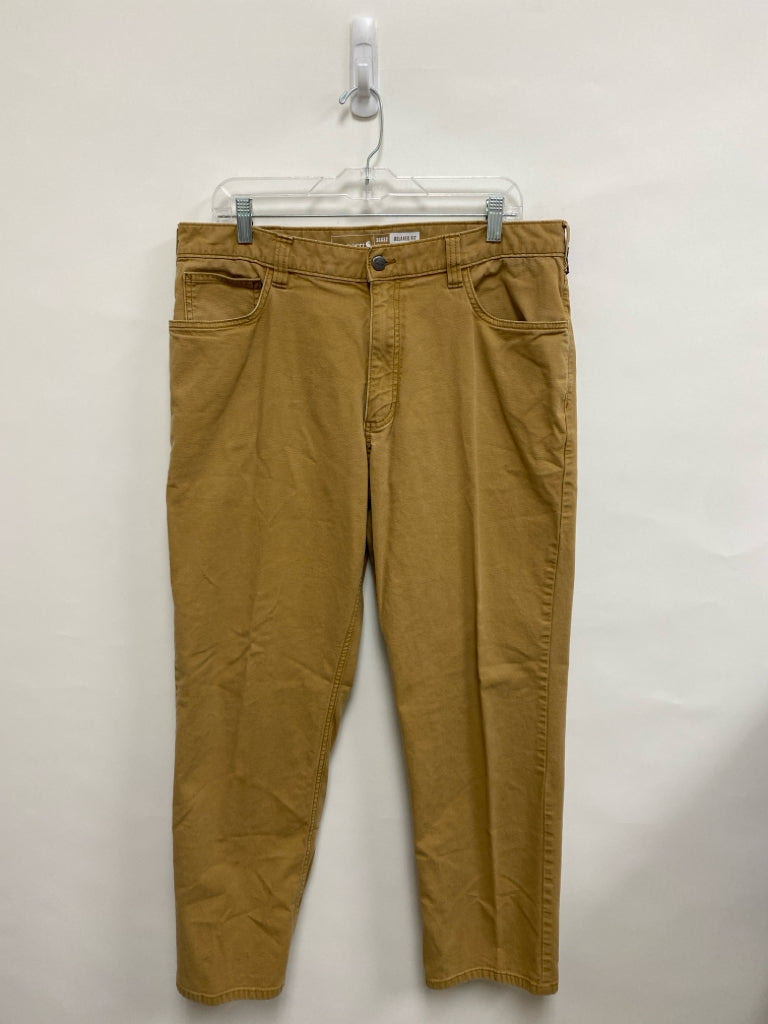 Carhartt Size 36 Faded Gold Men&
