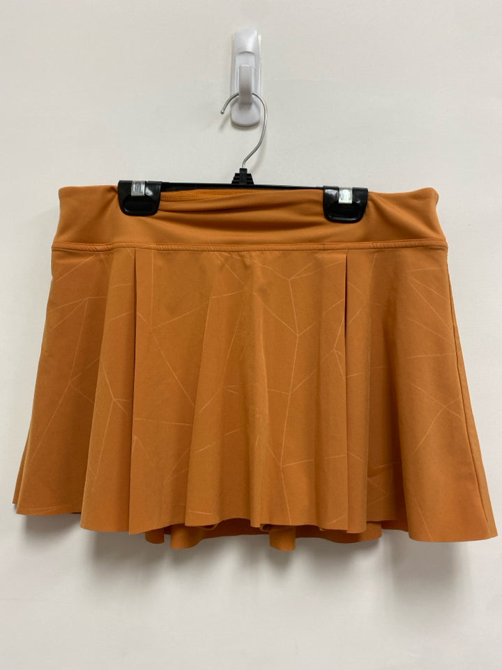 Nike Size M Dusty Orange Athletic Skort