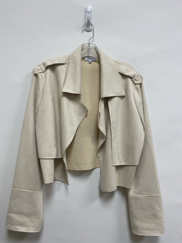 Fate Size L Cream Drape Ladies Jacket