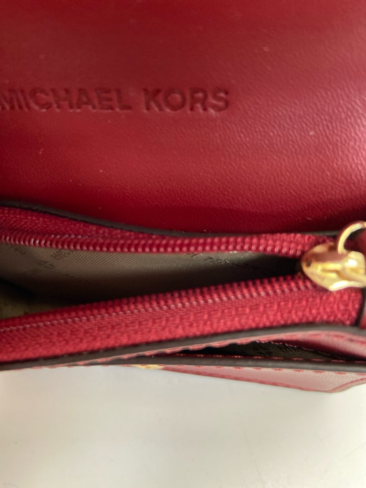 Michael Kors Dark Red Wallet