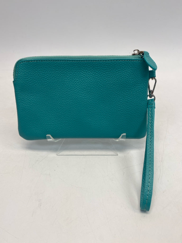 Turquoise Wristlet