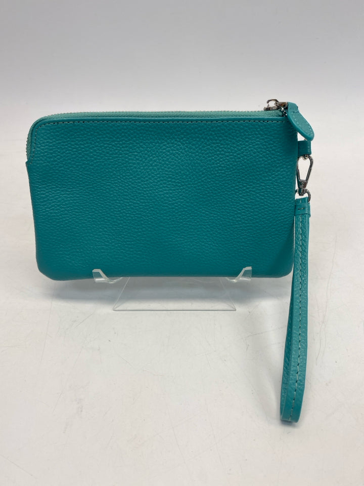 Turquoise Wristlet