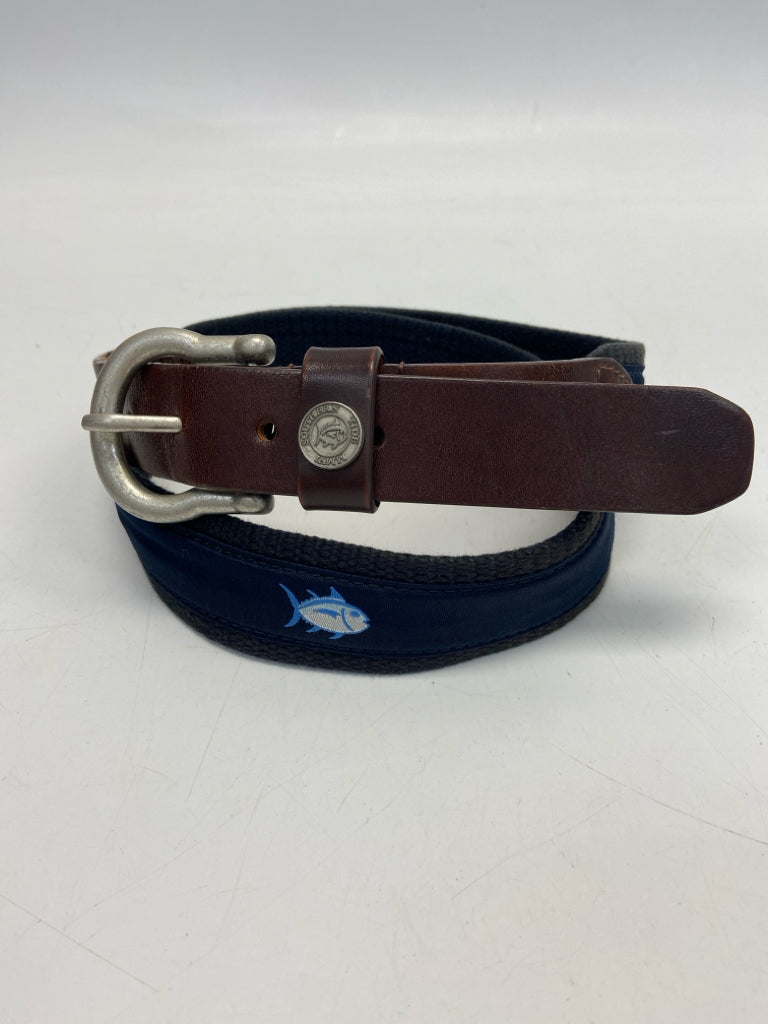 Southern Tide Size 36 Navy Fish Men&