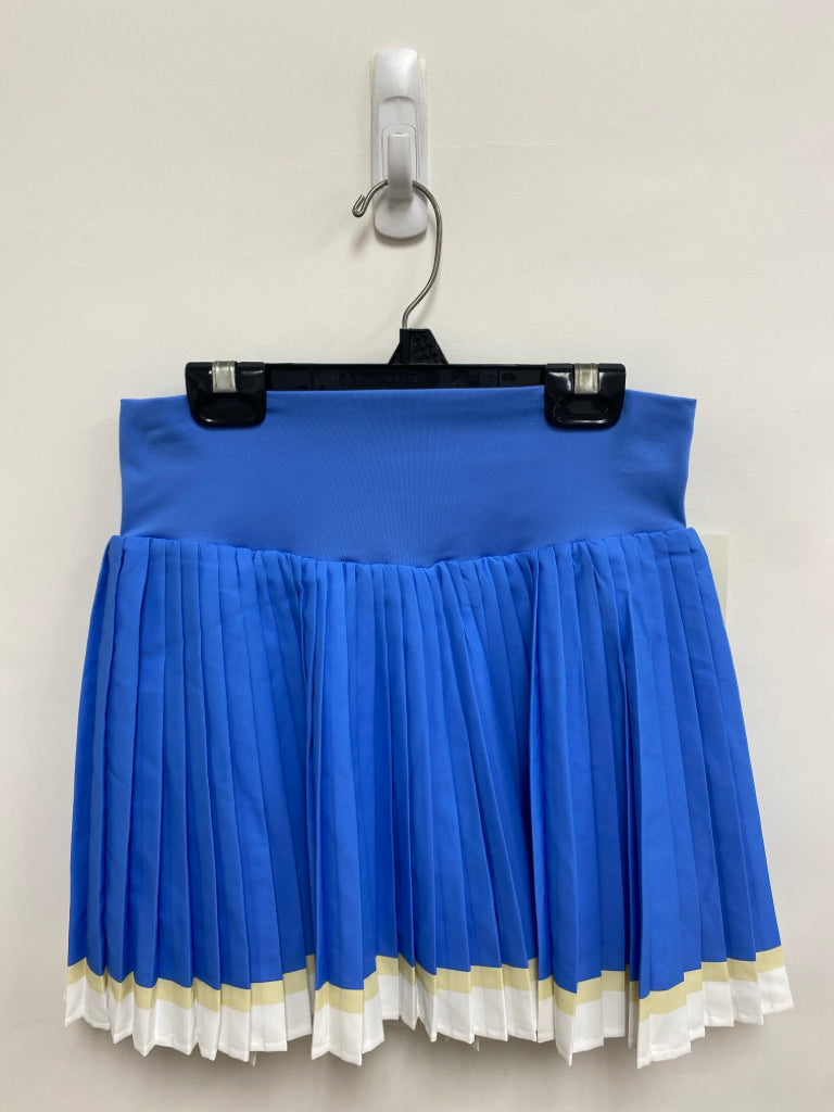 NWT all in motion Size XS Blue Pleated Athletic Skort