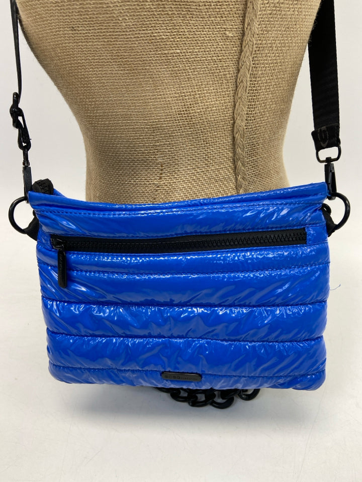 BCBG Royal Blue Quilted Crossbody