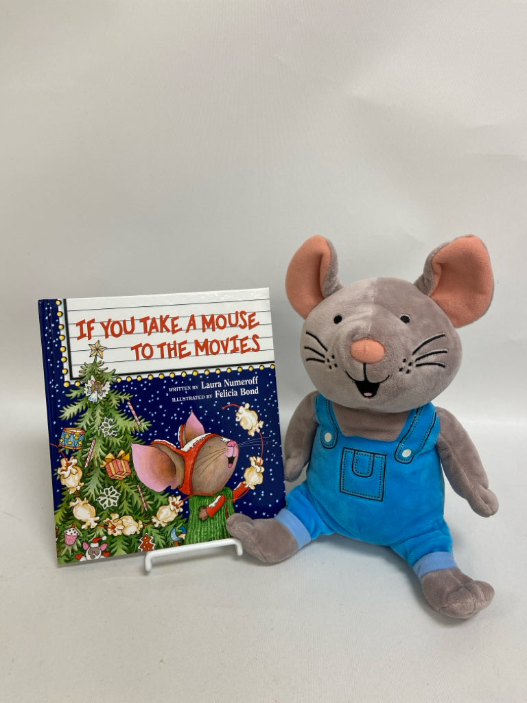 Gray Blue Stuffed Animal