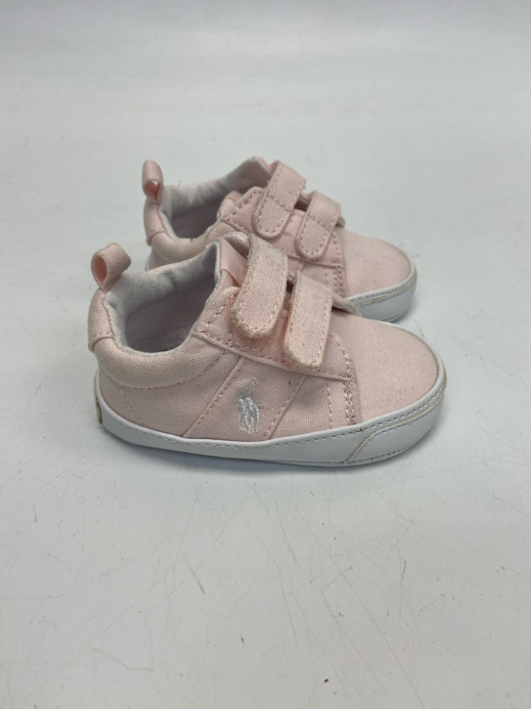 Ralph Lauren SIZE 2 Pink White Fabric Girl&