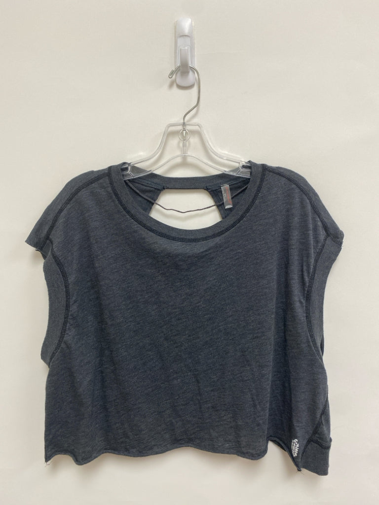FP Movement Size XS Charcoal Cropped Ladies Top
