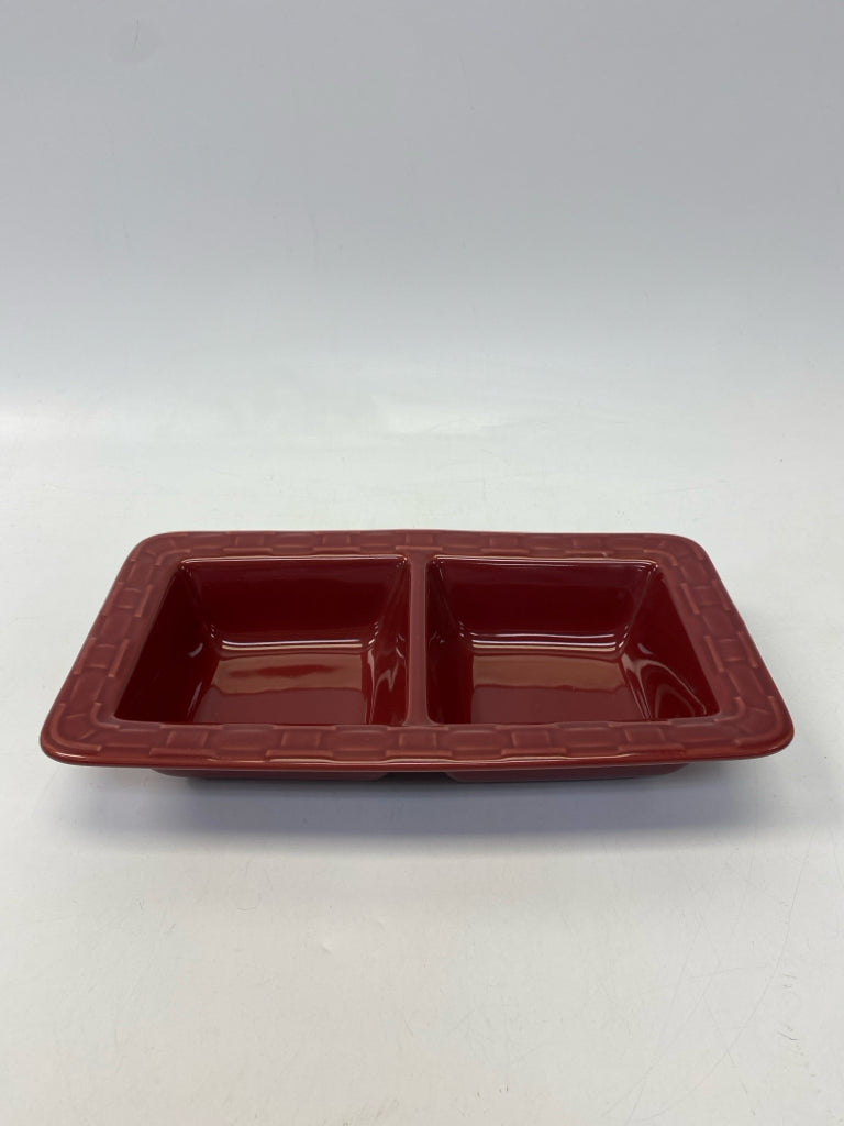 Longaberger Burgundy Bowl(s)