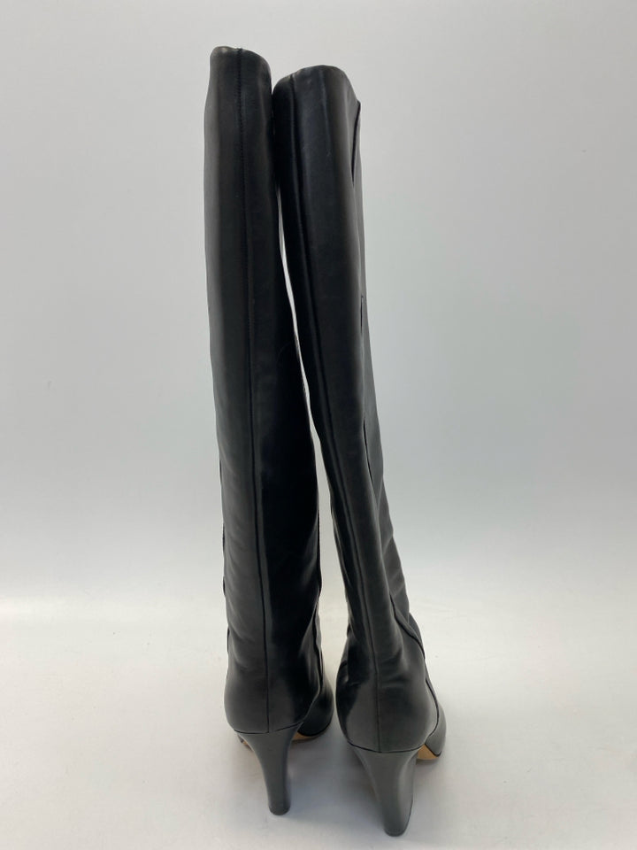 Tory Burch US Shoe Size 10 Black Leather Boots