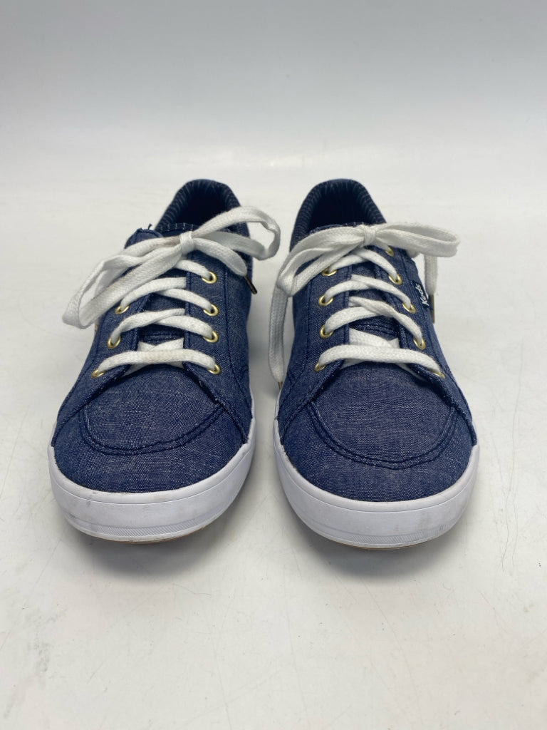 Keds US Shoe Size 7 Blue Lace-up Sneakers