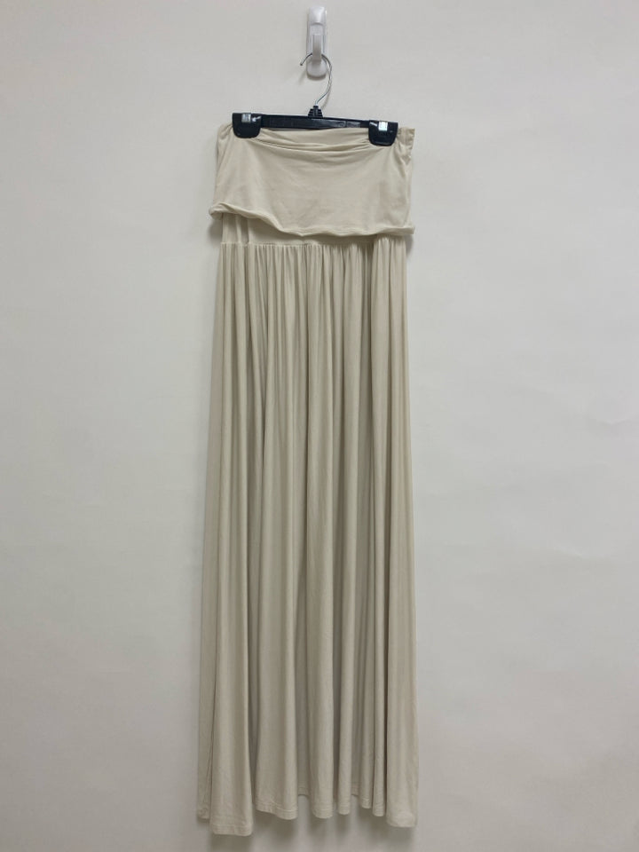 Lululemon Size S Cream Maxi Ladies Dress