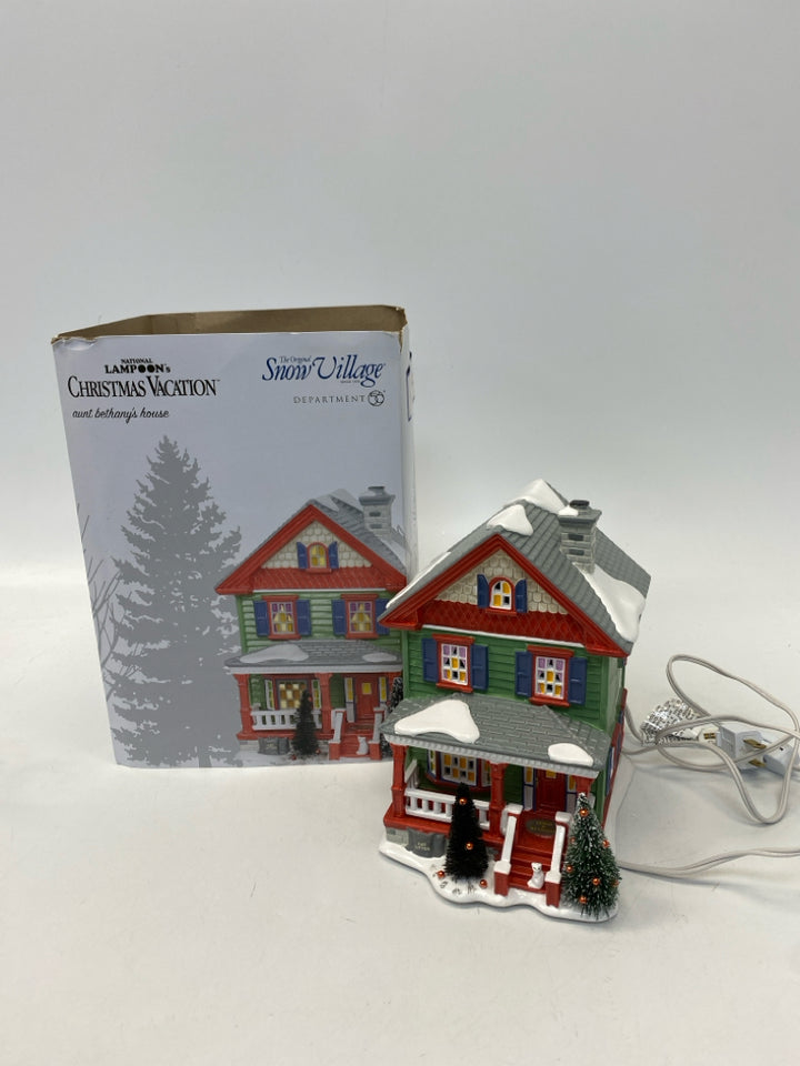Dept. 56 Red White/Multi Snow Village Christmas
