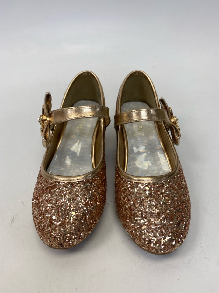 SIZE 2 Rose Gold Glitter Girl&