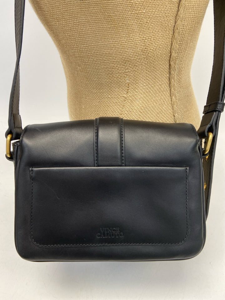VINCE CAMUTO Black Tassel(es) Crossbody