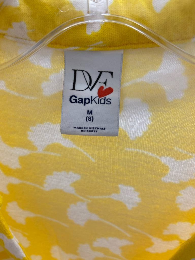 Gap Kids SIZE 8 Yellow/White Flowers Wrap Girl&