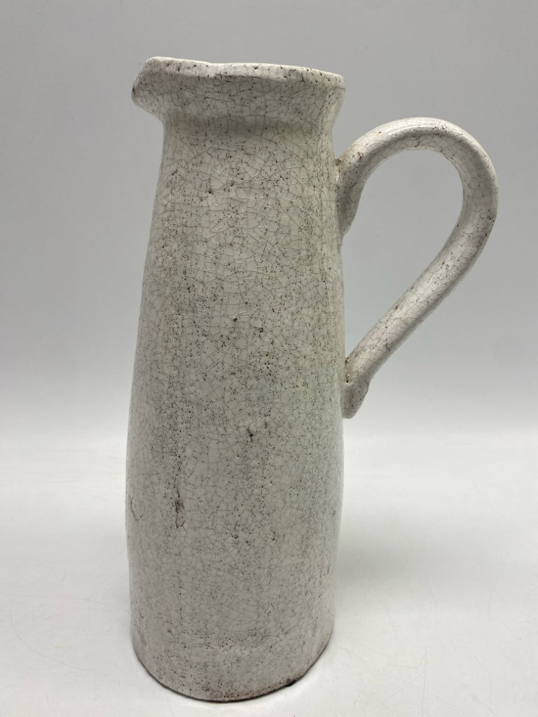 Cream Rustic Ceramic Vase