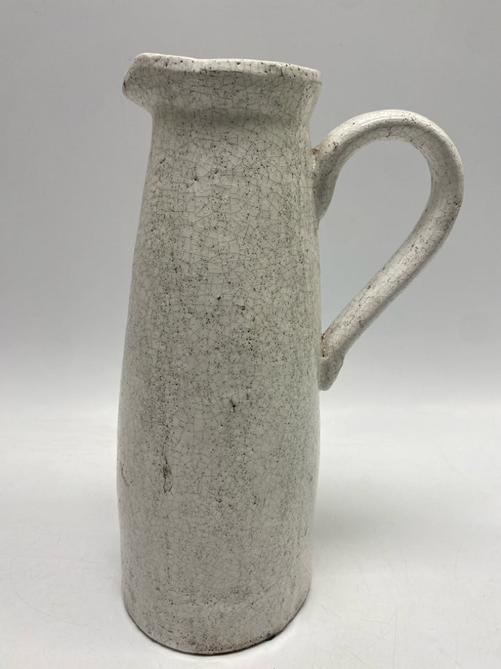 Cream Rustic Ceramic Vase