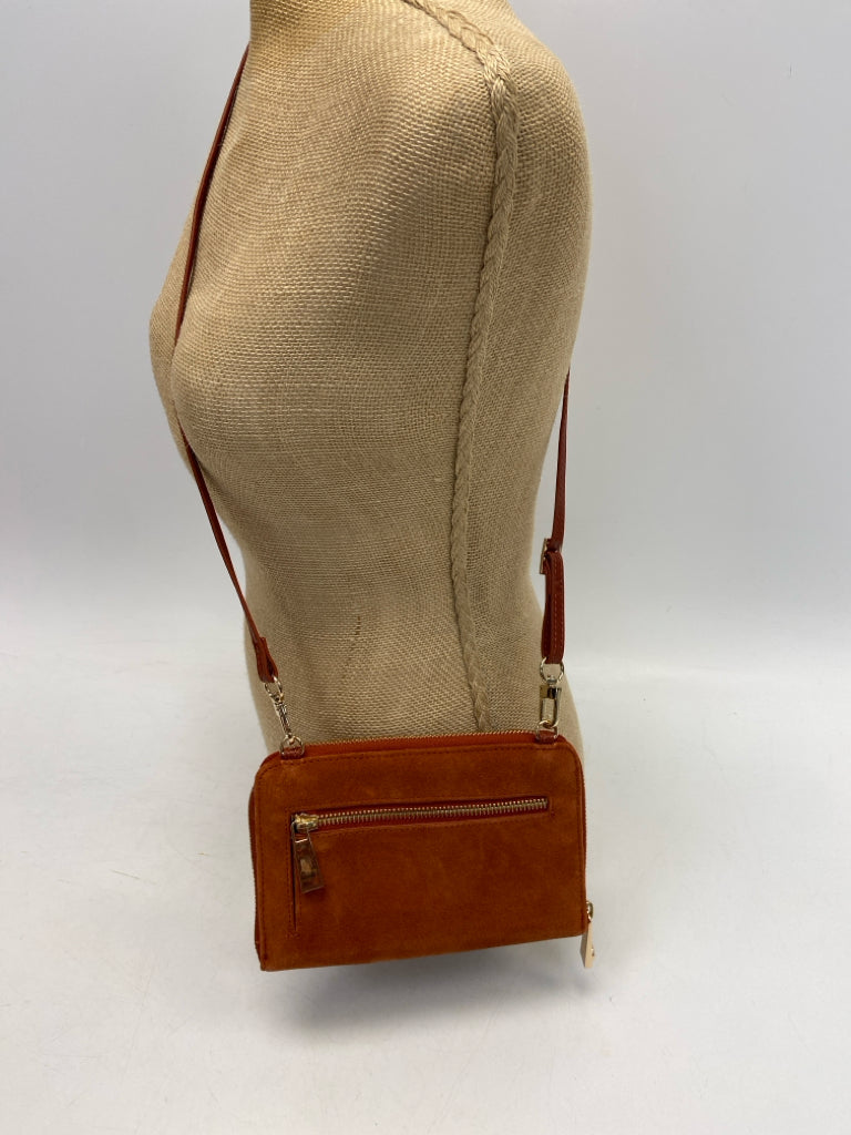 Spartina 449 Rust Suede Crossbody