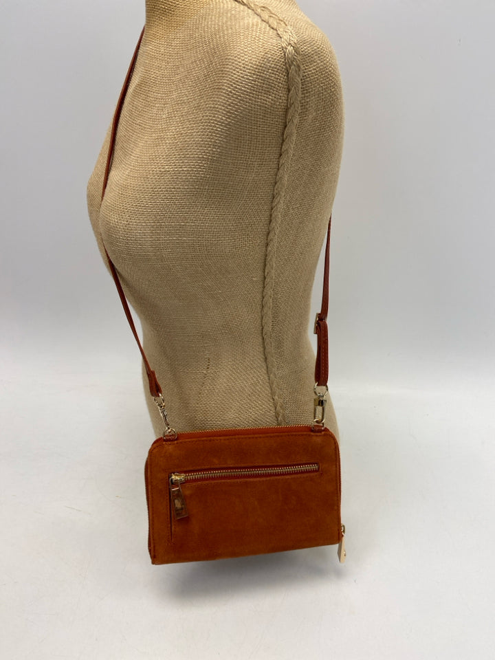 Spartina 449 Rust Suede Crossbody