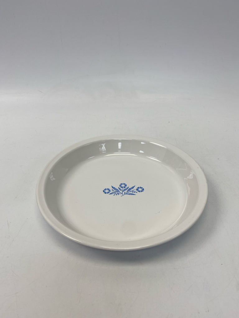 Corningware White Blue Flowers Bakeware