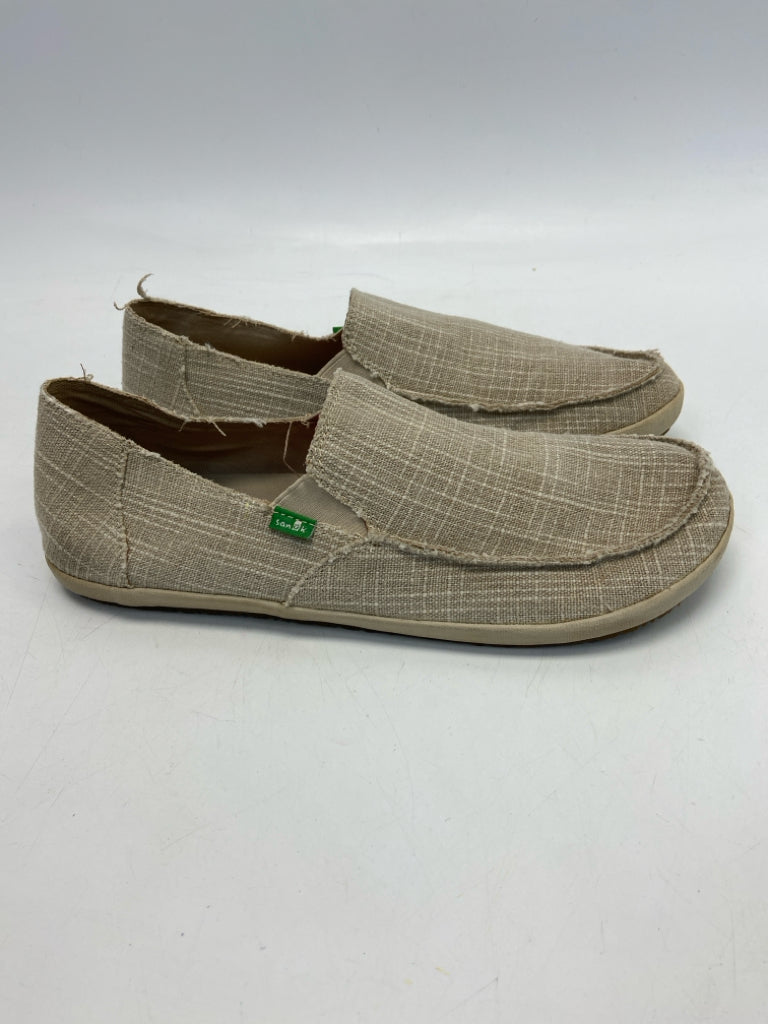 Sanuk Size 11 Cream Men&