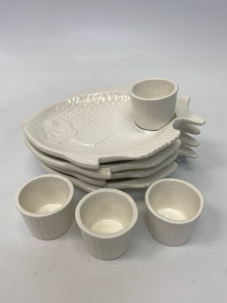 Cream Ceramic Plate (s)
