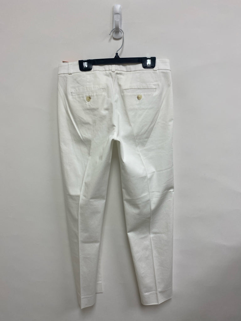 NWT Banana Republic Size 0 White Ladies Pants