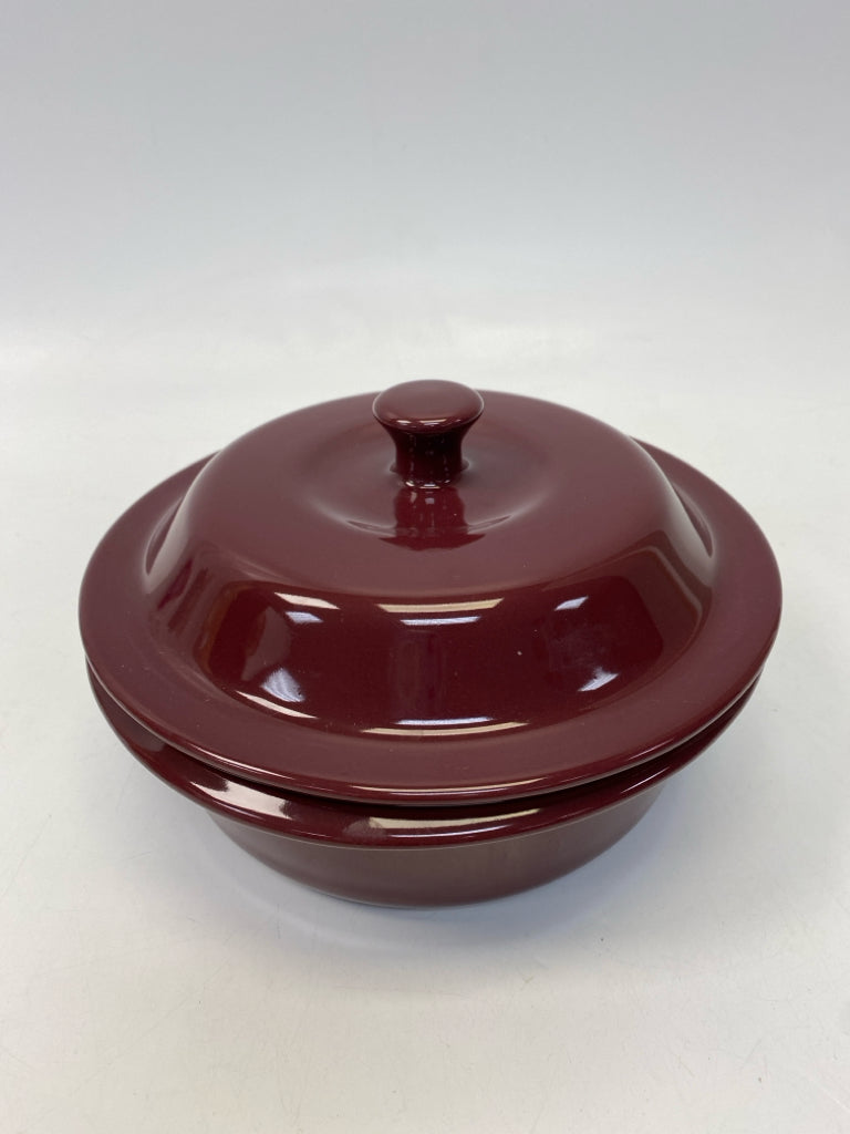 Pampered Chef Dark Red Bakeware
