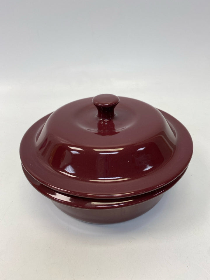 Pampered Chef Dark Red Bakeware