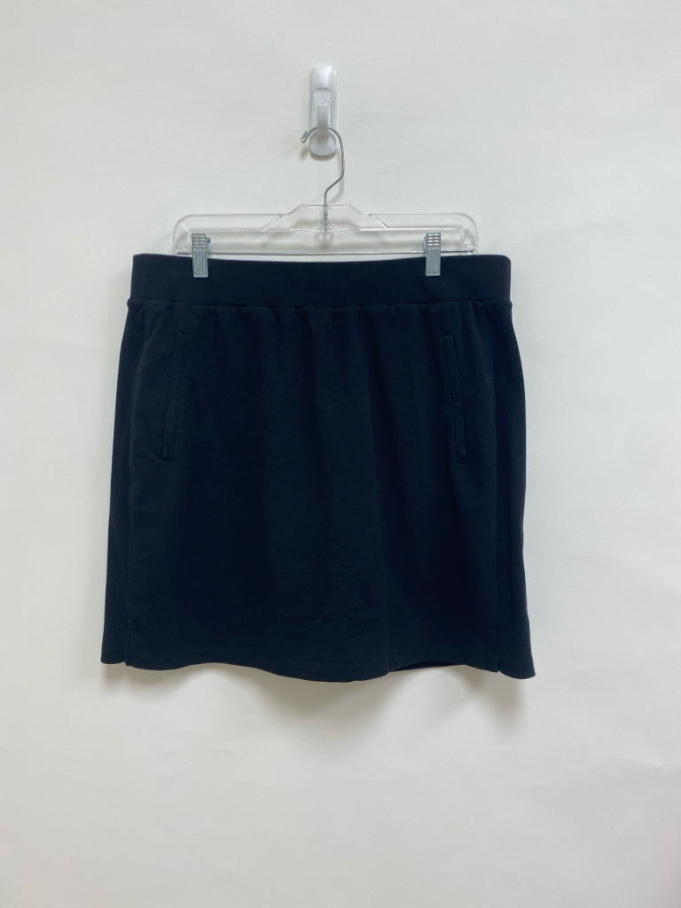 Talbots  SIZE  1X Black Plus Size Skort