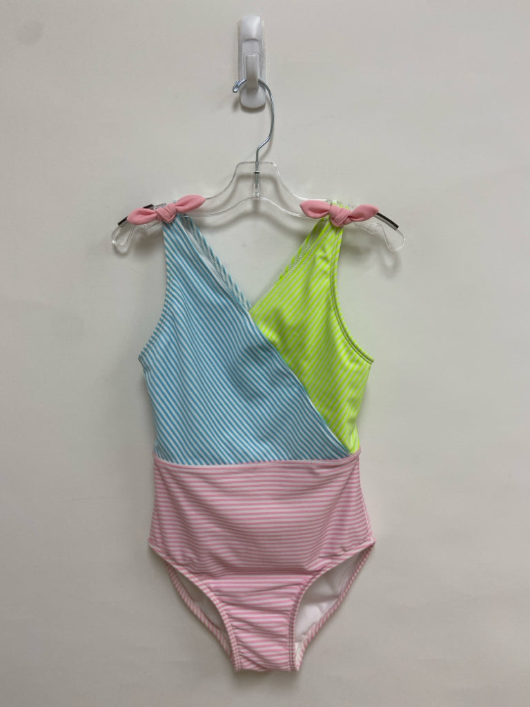 Cat &amp; Jack SIZE 10/12 Multi-Color White Stripes Girl&
