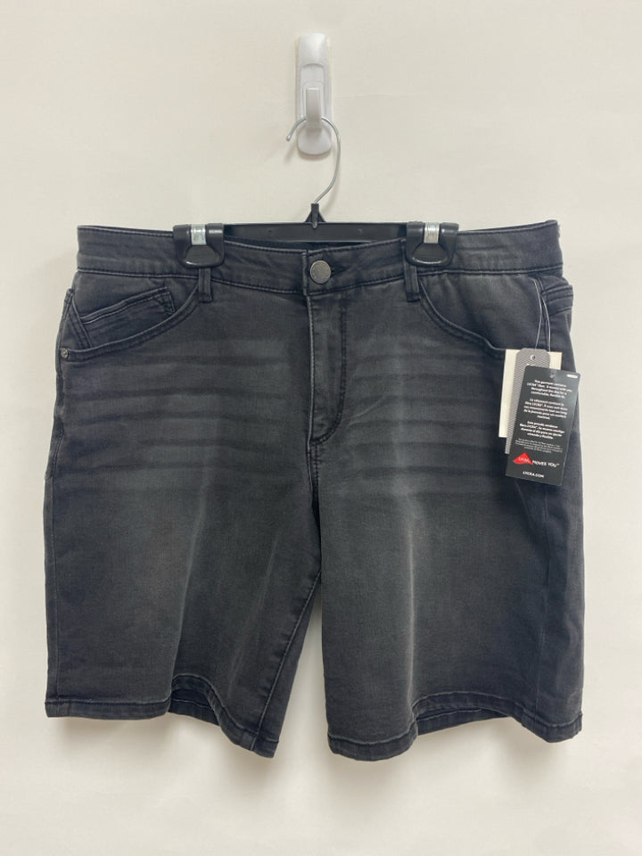 NWT Wit &amp; Wisdom Size 12 Black Ladies Shorts