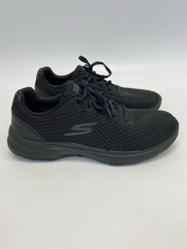 Skechers  Size 10 Black Lace-up Sneakers