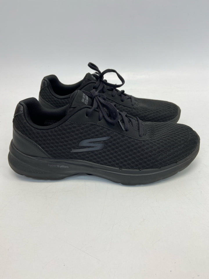 Skechers  Size 10 Black Lace-up Sneakers