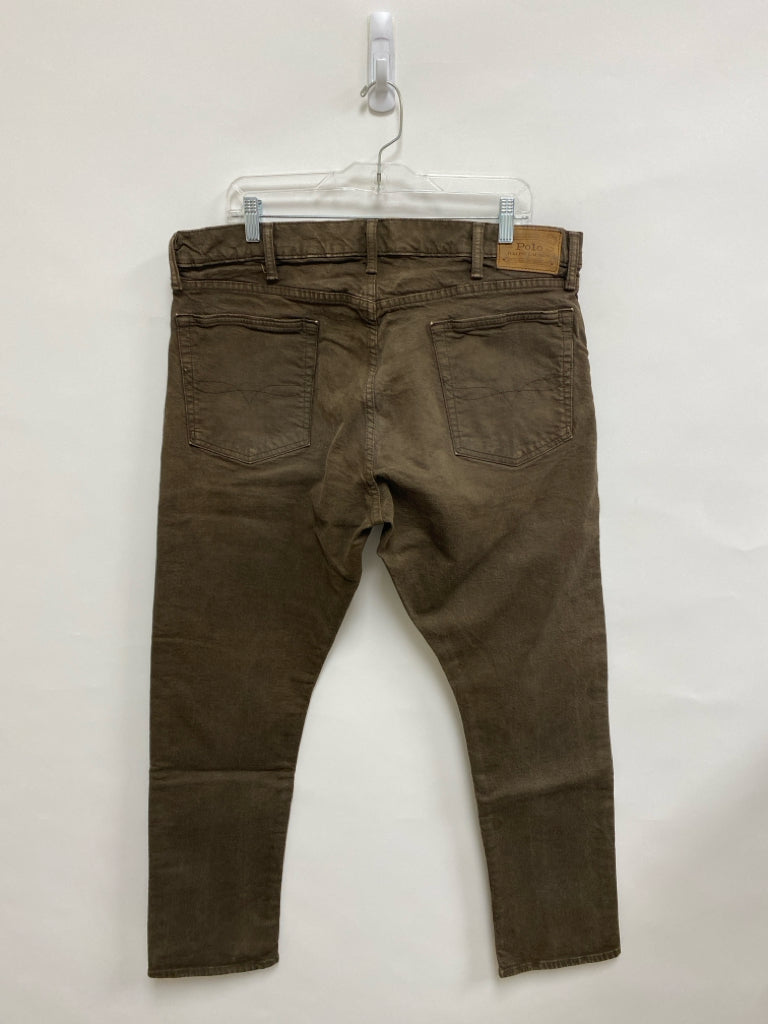 Polo Size 38 Brown Men&