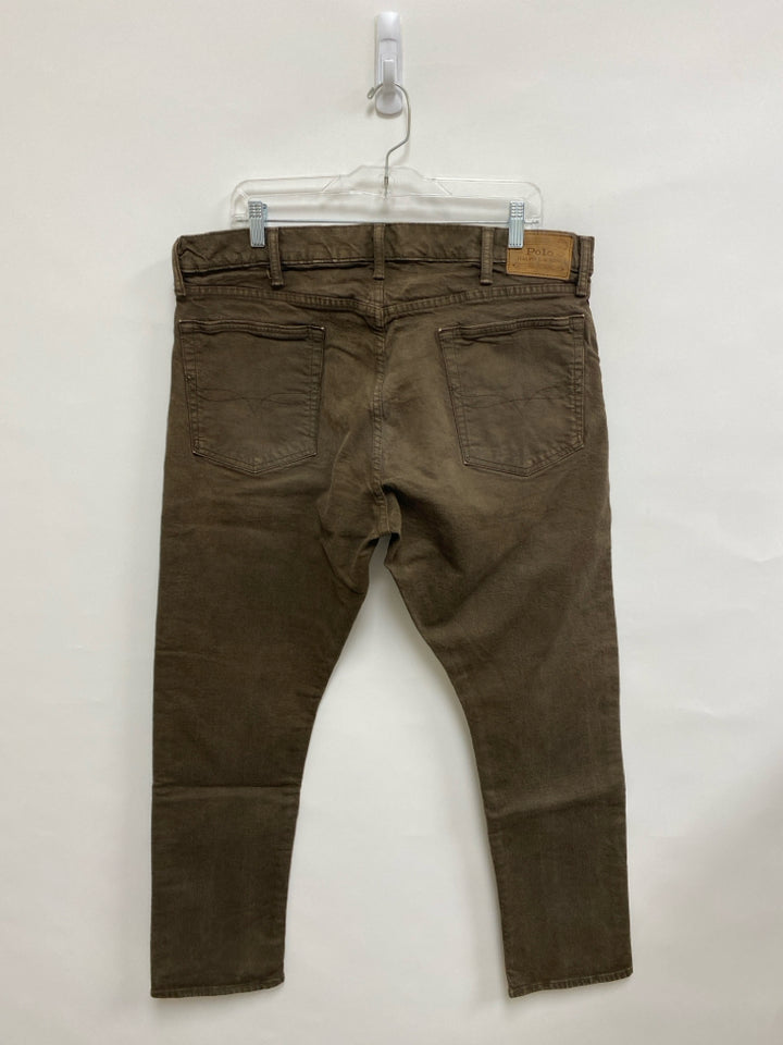 Polo Size 38 Brown Men&