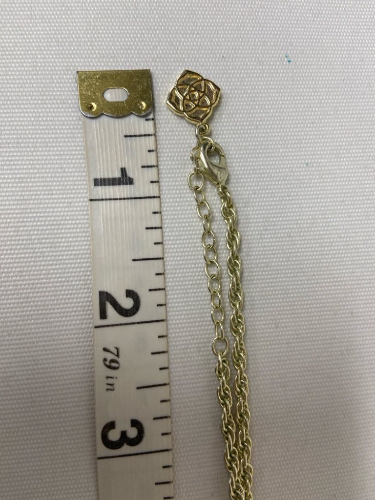 Kendra Scott Magenta Tassels Necklace