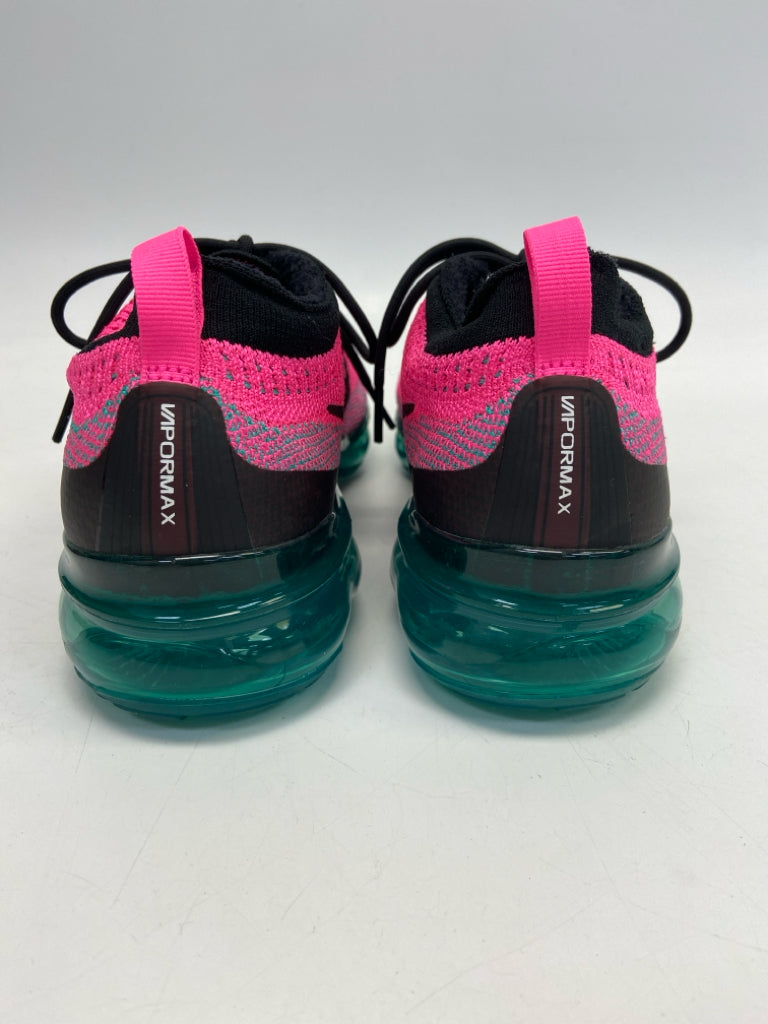 Nike  Size 9.5 Hot Pink Black Lace-up Sneakers