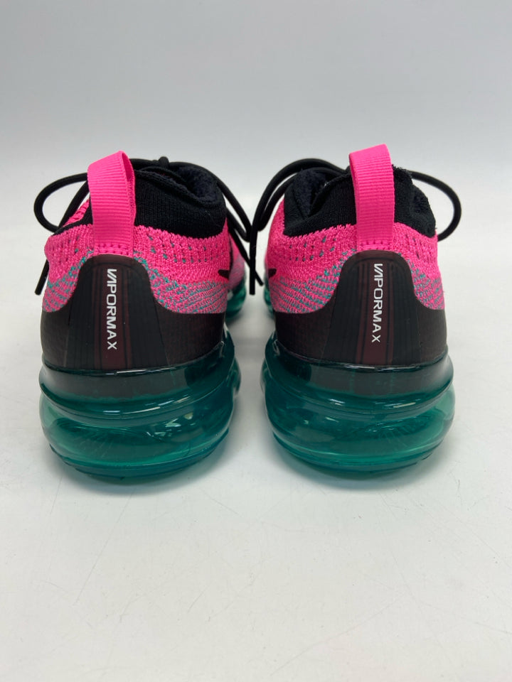 Nike  Size 9.5 Hot Pink Black Lace-up Sneakers