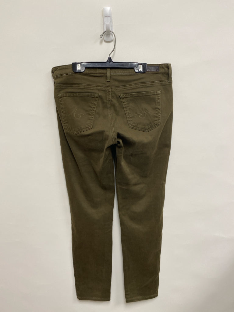 Adriano Goldschmied Size 28 Olive Green Ladies Pants