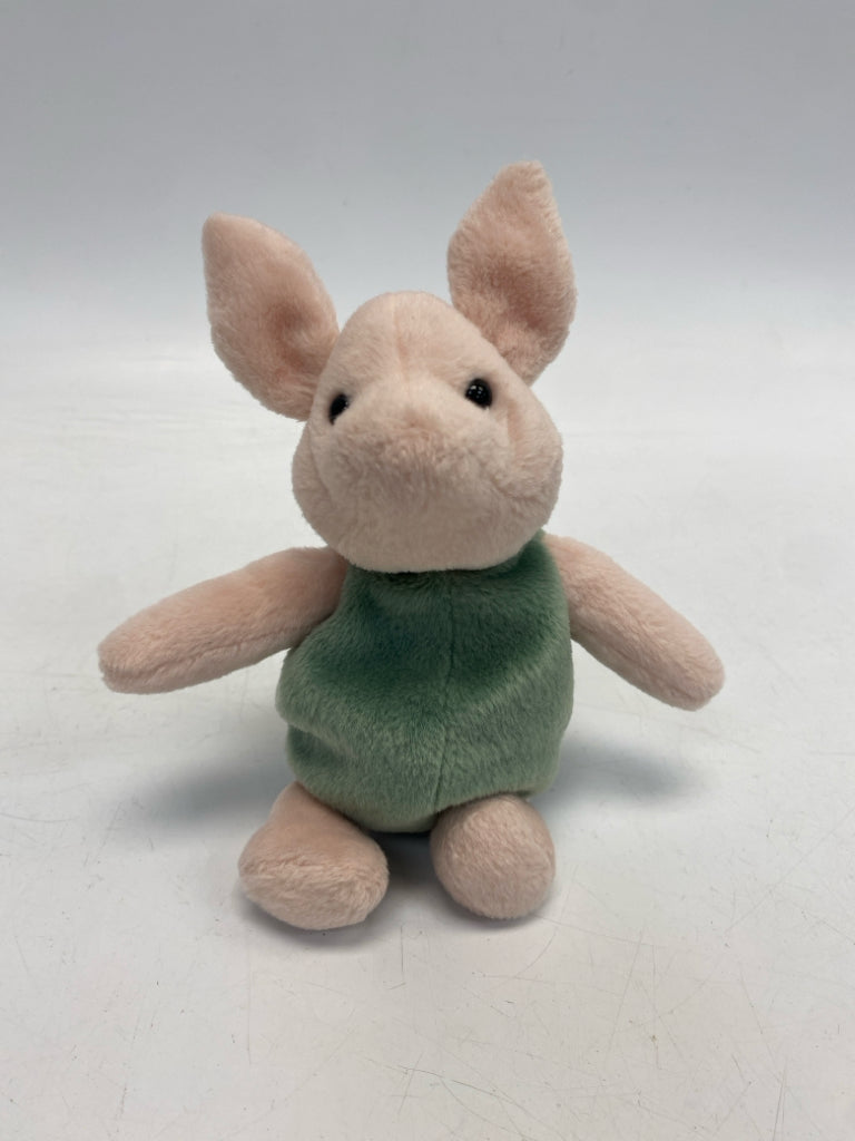 Pale Pink Green Stuffed Animal