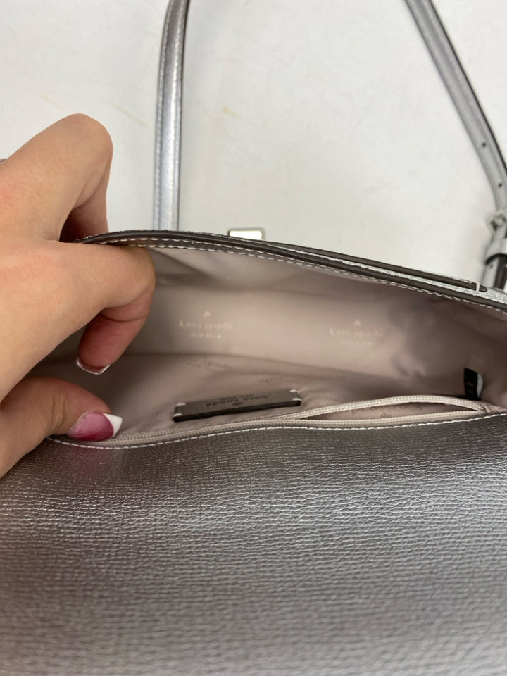 Kate Spade Silver Shimmery Handbag