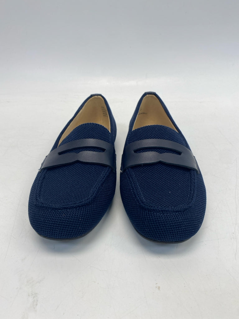 Kim Rogers US Shoe Size 6.5 Navy Knit Flats