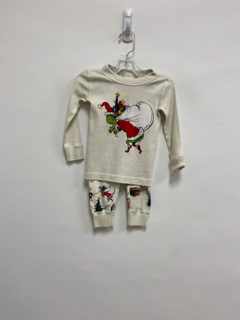 hanna Andersson SIZE 2T Beige Green/Red Girl&