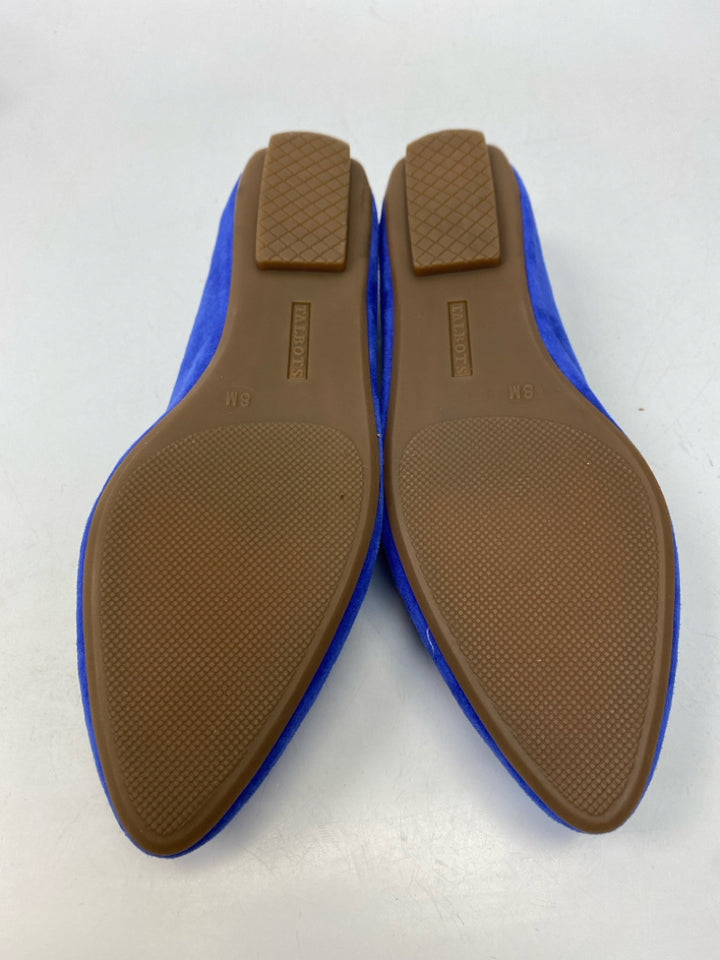 NWOT Talbots US Shoe Size 8 Royal Blue Flats