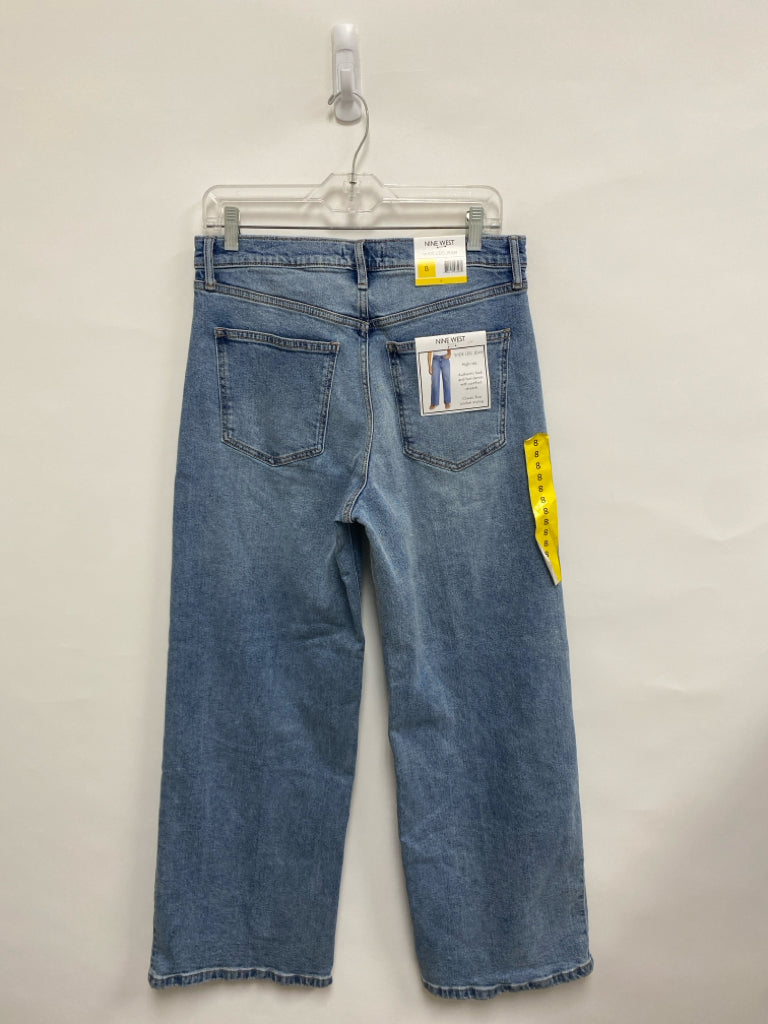NWT Nine West Size 8 Blue Denim Ladies Jeans