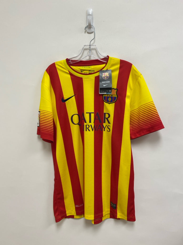 NWT Nike Size M Blue Red/Yellow Men&