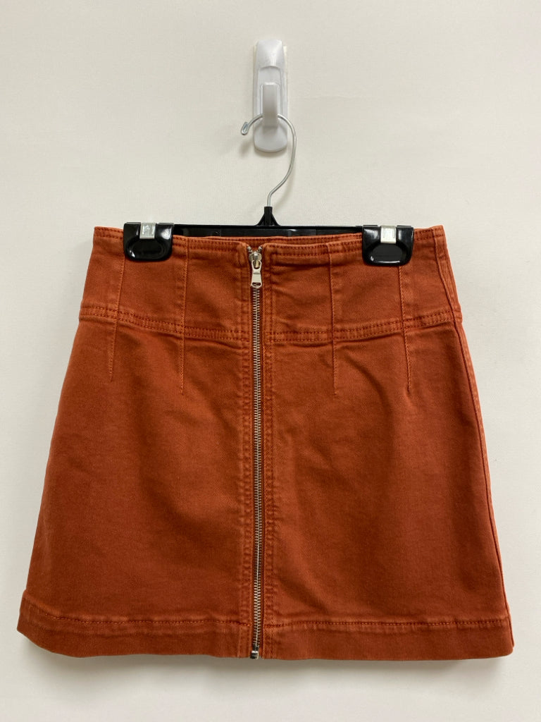 We The Free Size 26 Brick Ladies Skirt