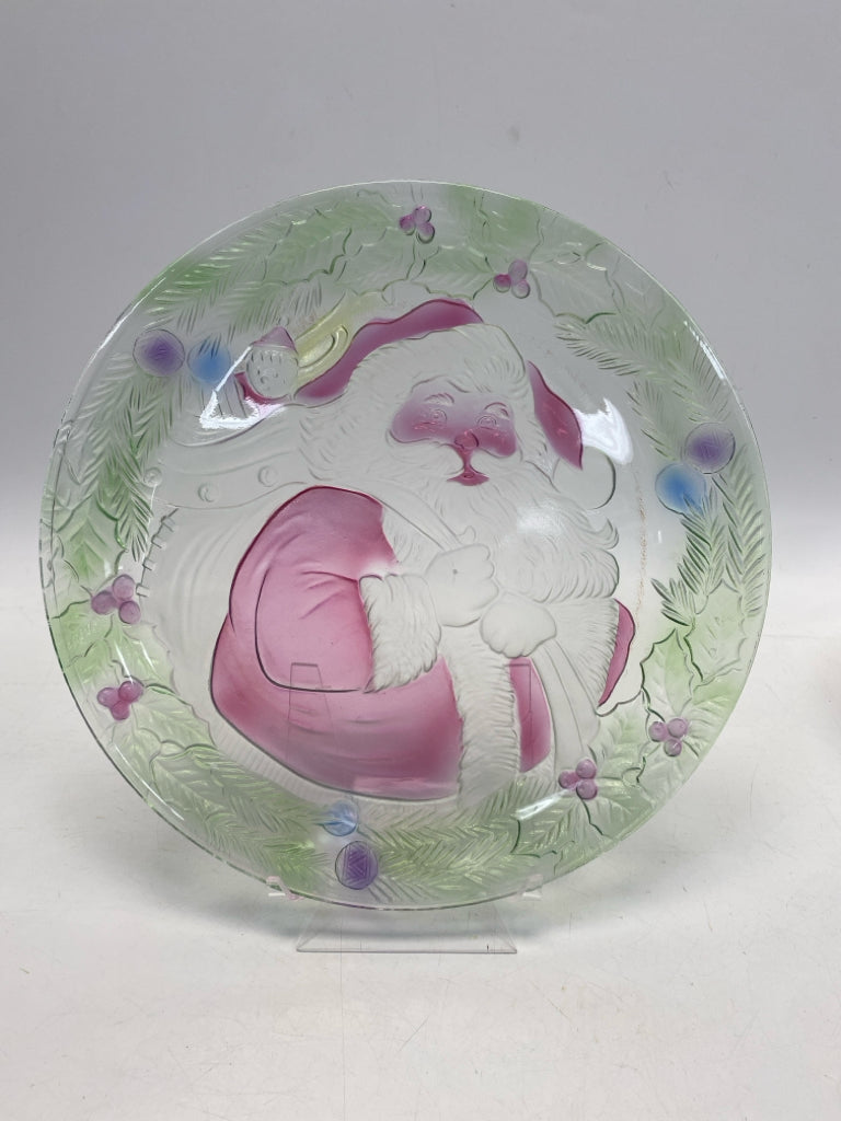 Clear Green/Red Christmas